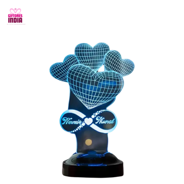 3D LED Personalised Name Lamp