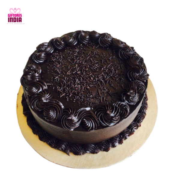 500 gm Chocolate Truffle Birthday Cake