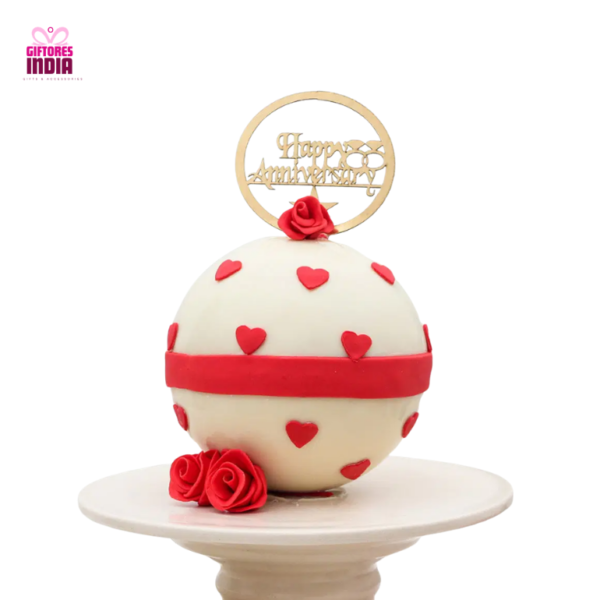 Anniversary Pinata Floral Cake | Anniversary Gifts