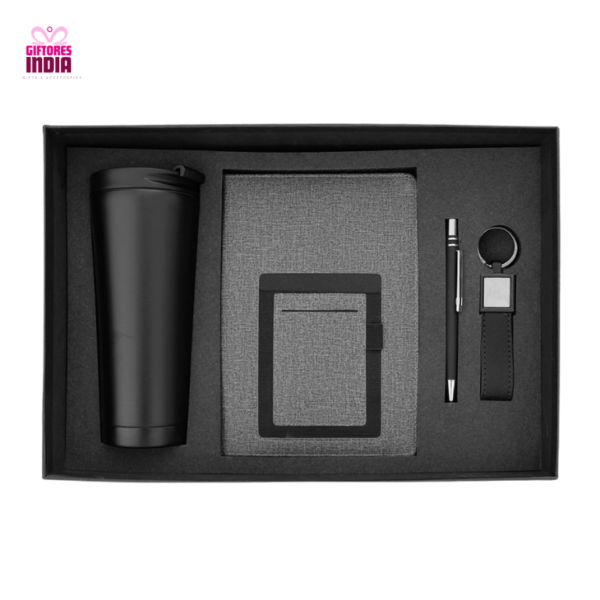 Custom Office Gift Set Mini Diary Tumbler Keychain Pen