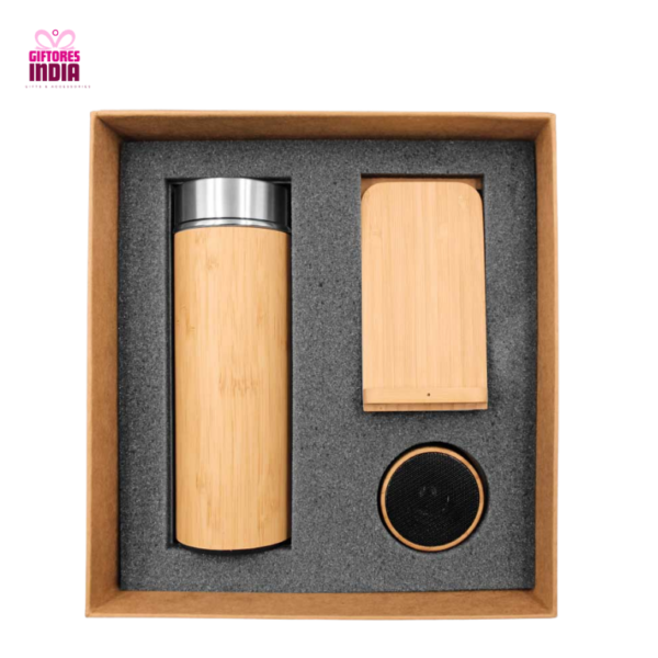 Custom Wooden 3 in 1 Combo Gift Set