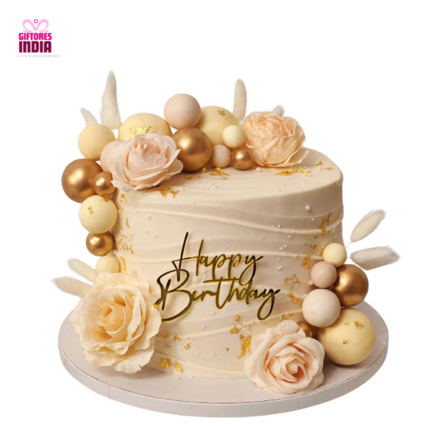 Designer Floral Cake