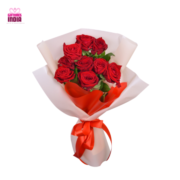 Elegant Red Rose Bouquet