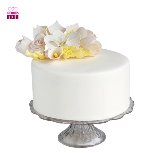 Fondant White Cake