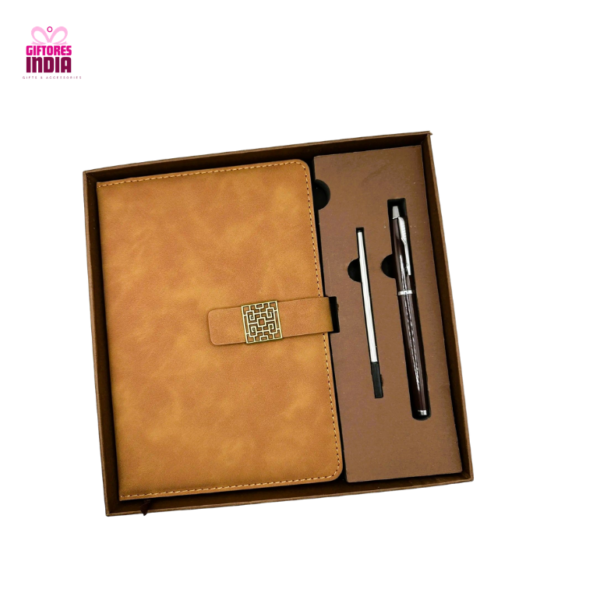 Jute Diary, Pen Set – Personalized Corporate Gift