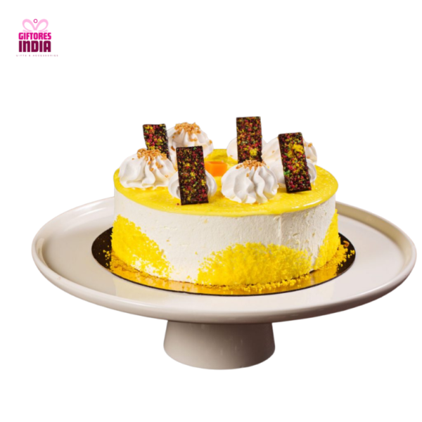 Luscious Creamy Mango Cake