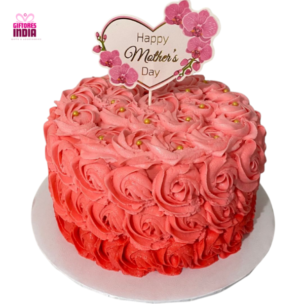 Mouthwatering Strawberry Mother's Day Cake