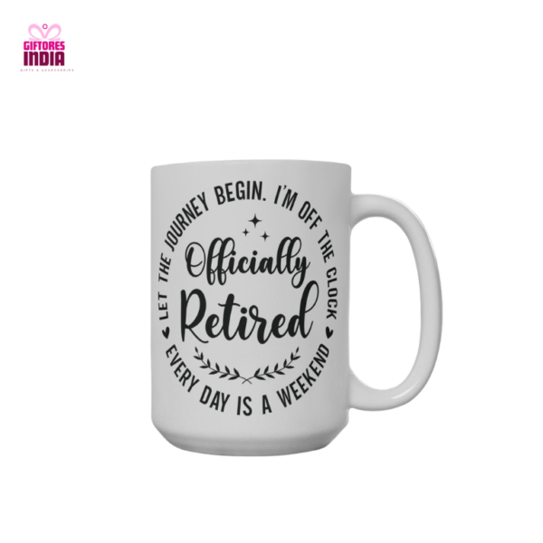 Officially Retired Printed Mug