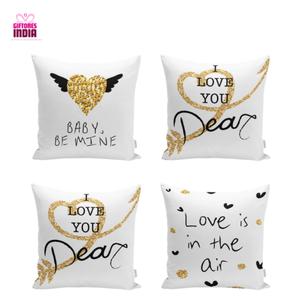 Personalised Cushions Set for Anniversary