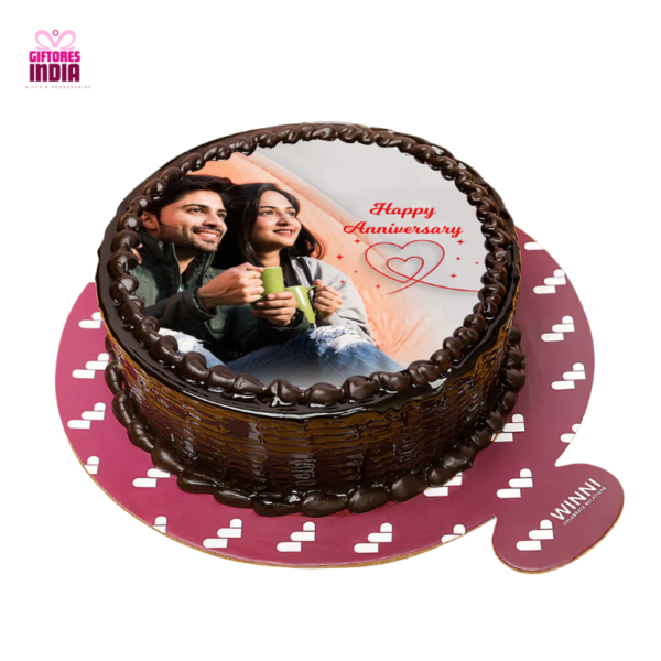 Photo Cake for Anniversary Gift