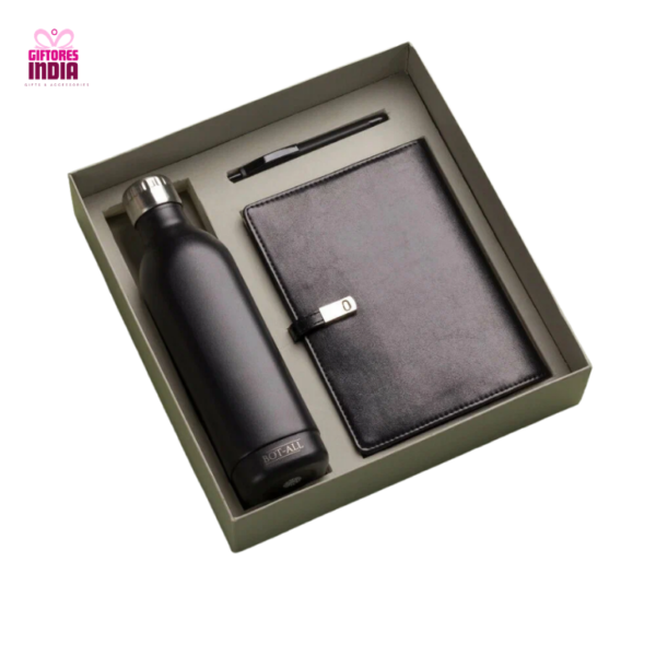 Stylish Executive Gift Set with Coffee Tumbler, Notebook & Accessories