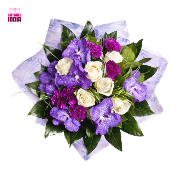 Wonderful Purple Orchid Bouquet